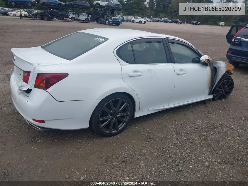 2014 Lexus Gs 350 VIN: JTHCE1BL6E5020709 Lot: 40402349