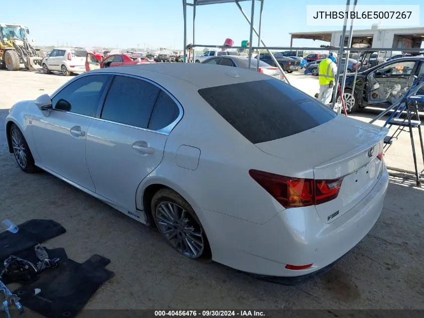 2014 Lexus Gs 450H VIN: JTHBS1BL6E5007267 Lot: 40456476