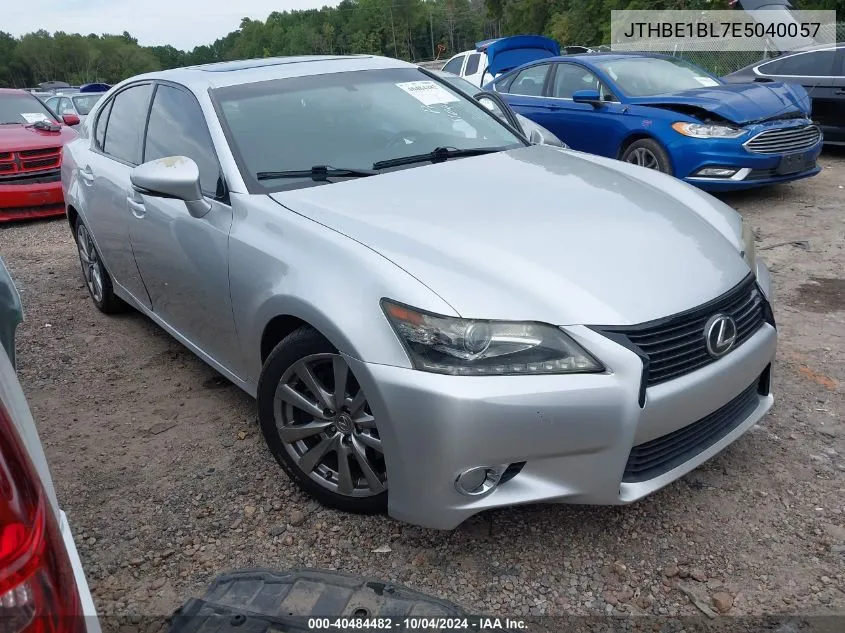 2014 Lexus Gs 350 VIN: JTHBE1BL7E5040057 Lot: 40484482