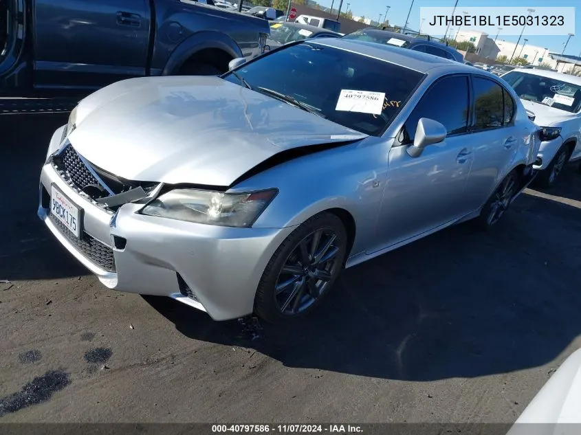 2014 Lexus Gs 350 VIN: JTHBE1BL1E5031323 Lot: 40797586