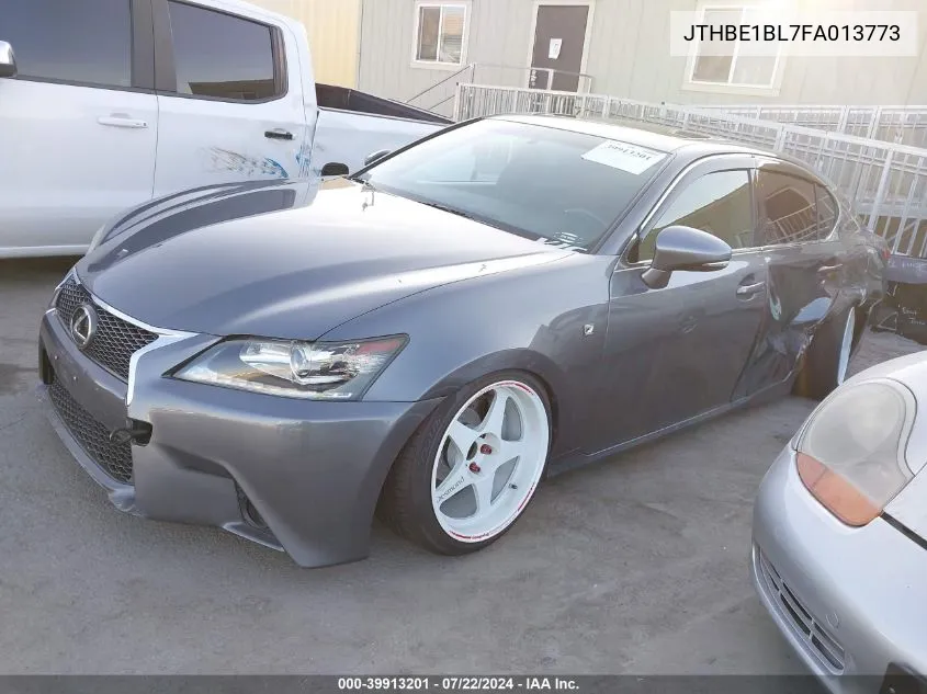 2015 Lexus Gs 350 VIN: JTHBE1BL7FA013773 Lot: 39913201