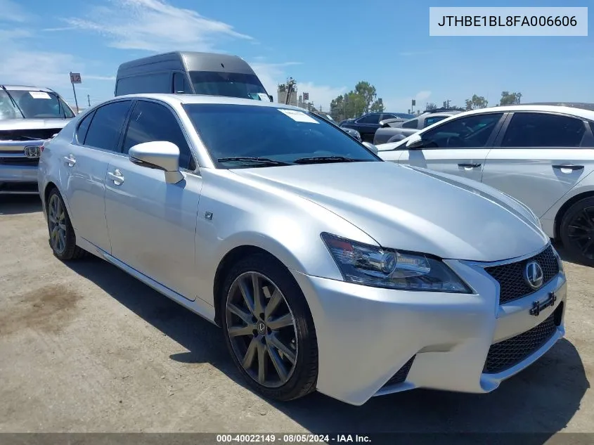 JTHBE1BL8FA006606 2015 Lexus Gs 350