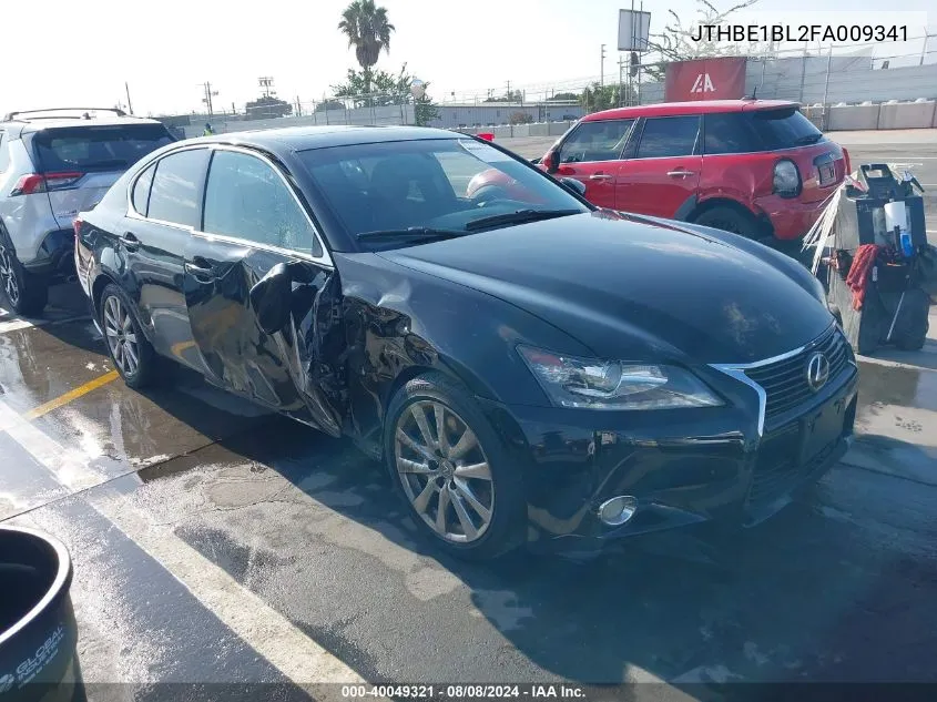 2015 Lexus Gs 350 VIN: JTHBE1BL2FA009341 Lot: 40049321