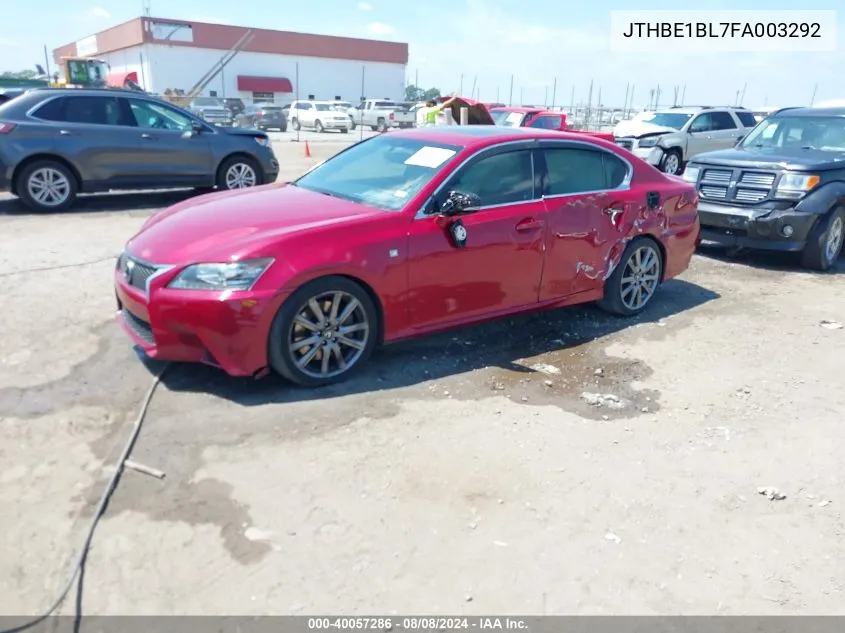 JTHBE1BL7FA003292 2015 Lexus Gs 350