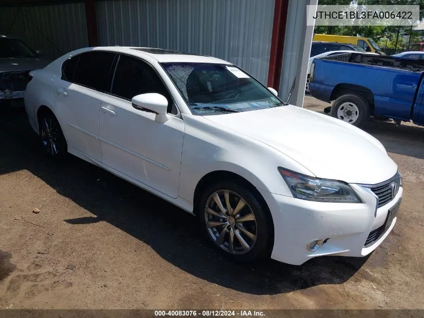 2015 Lexus Gs 350 VIN: JTHCE1BL3FA006422 Lot: 40083076