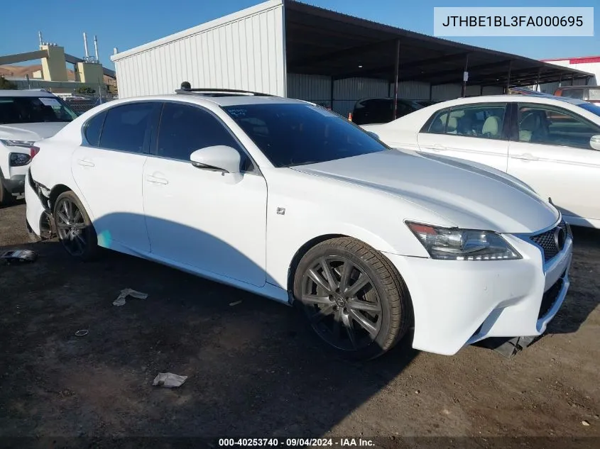 JTHBE1BL3FA000695 2015 Lexus Gs 350