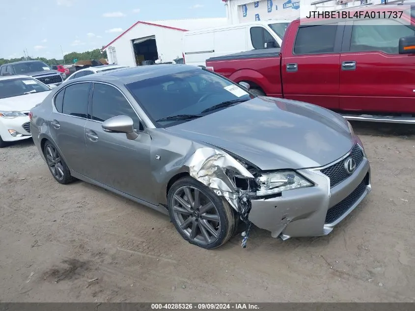 JTHBE1BL4FA011737 2015 Lexus Gs 350