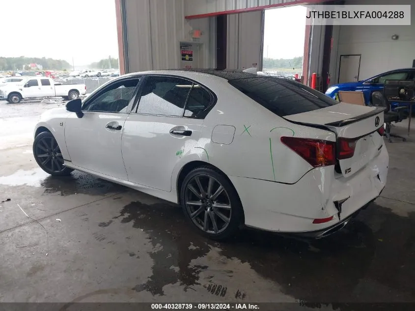 JTHBE1BLXFA004288 2015 Lexus Gs 350