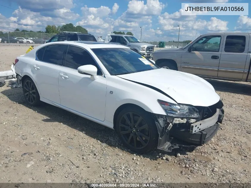 2015 Lexus Gs 350 VIN: JTHBE1BL9FA010566 Lot: 40393604