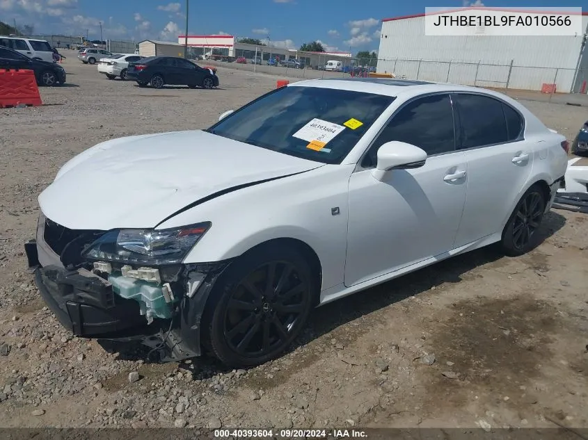 2015 Lexus Gs 350 VIN: JTHBE1BL9FA010566 Lot: 40393604