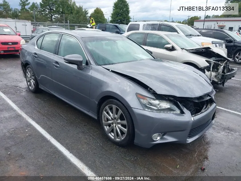 2015 Lexus Gs 350 VIN: JTHBE1BL3FA013334 Lot: 40457686