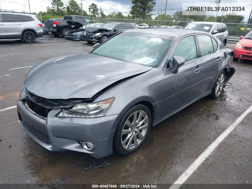 2015 Lexus Gs 350 VIN: JTHBE1BL3FA013334 Lot: 40457686