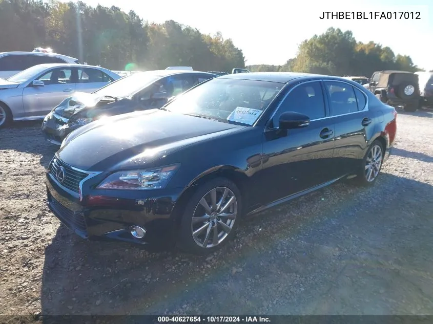 JTHBE1BL1FA017012 2015 Lexus Gs 350