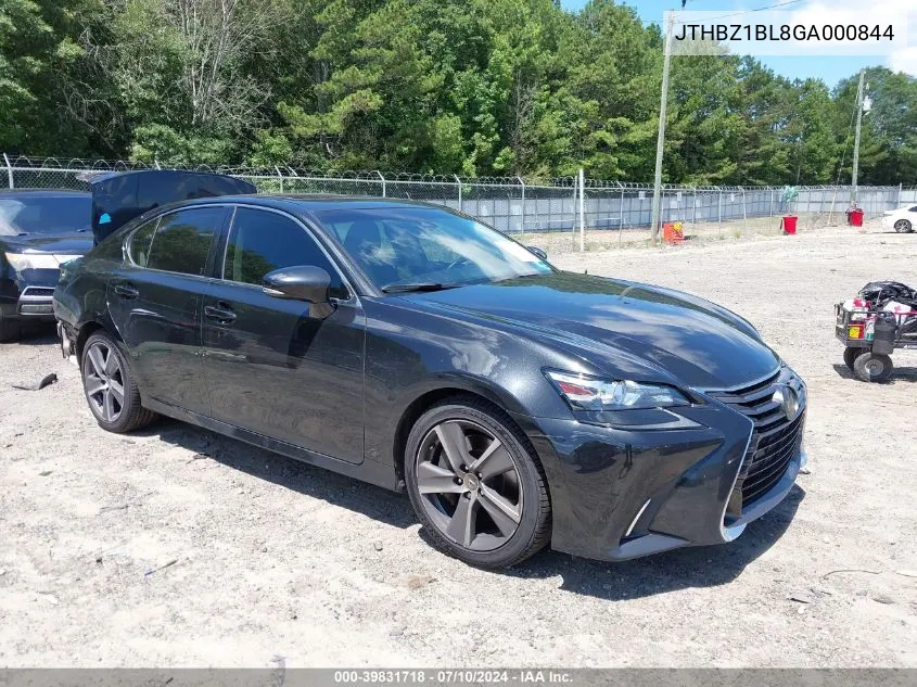 2016 Lexus Gs 350 VIN: JTHBZ1BL8GA000844 Lot: 39831718