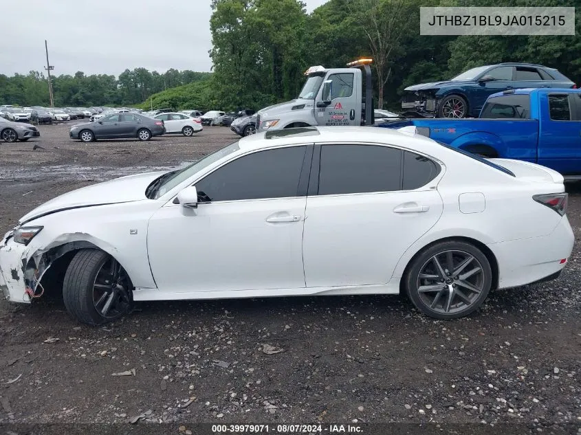 2018 Lexus Gs 350 F Sport VIN: JTHBZ1BL9JA015215 Lot: 39979071