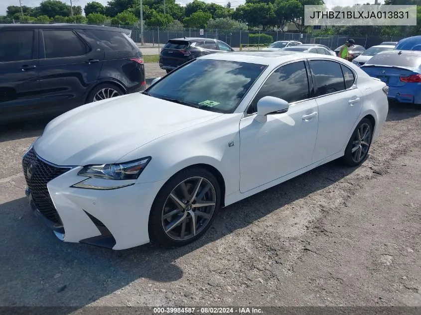 JTHBZ1BLXJA013831 2018 Lexus Gs 350 F Sport