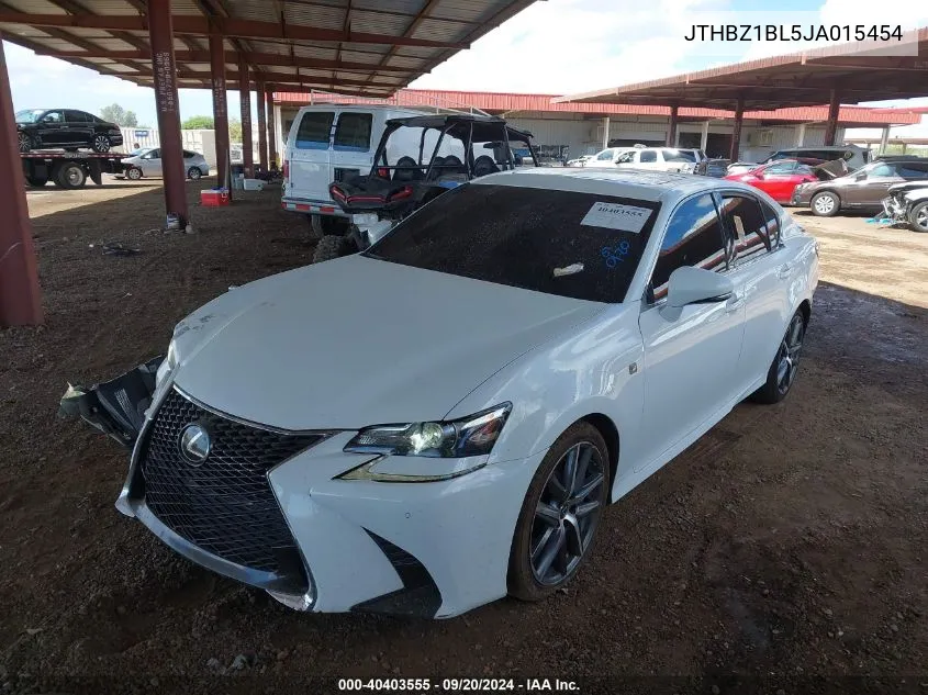 2018 Lexus Gs 350 F Sport VIN: JTHBZ1BL5JA015454 Lot: 40403555