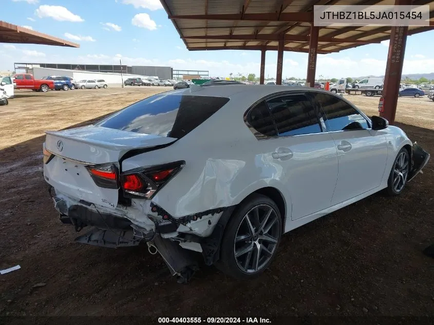 2018 Lexus Gs 350 F Sport VIN: JTHBZ1BL5JA015454 Lot: 40403555