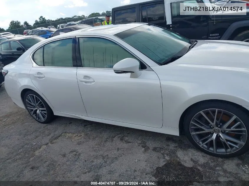 2018 Lexus Gs 350 Base/350 F Sport VIN: JTHBZ1BLXJA014574 Lot: 40474707