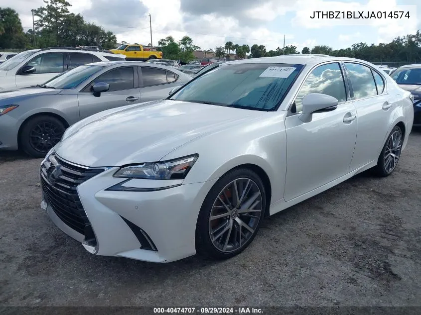 2018 Lexus Gs 350 Base/350 F Sport VIN: JTHBZ1BLXJA014574 Lot: 40474707