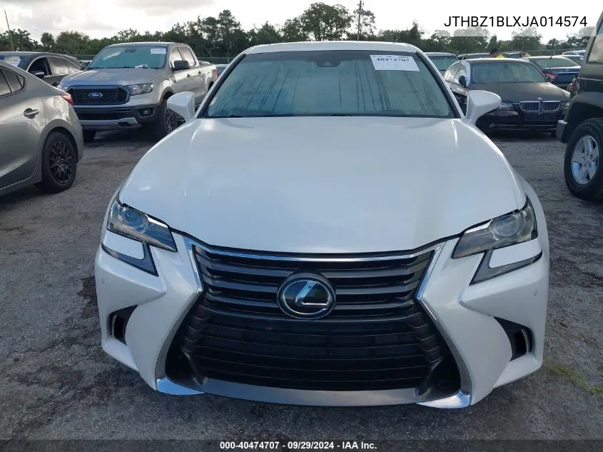 2018 Lexus Gs 350 Base/350 F Sport VIN: JTHBZ1BLXJA014574 Lot: 40474707