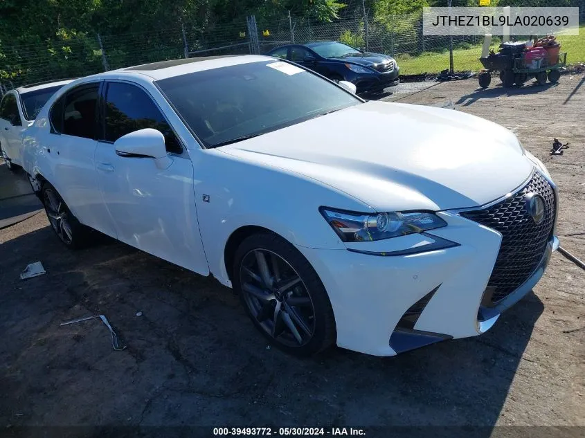 JTHEZ1BL9LA020639 2020 Lexus Gs 350 F Sport