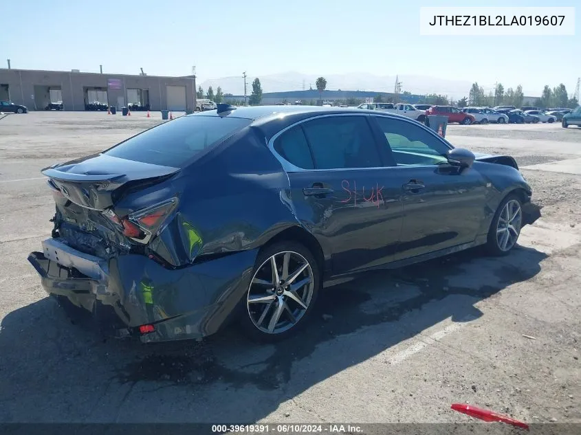 JTHEZ1BL2LA019607 2020 Lexus Gs 350 F Sport