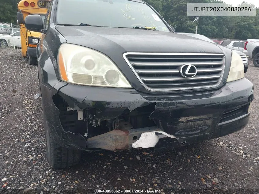 JTJBT20X040030286 2004 Lexus Gx 470