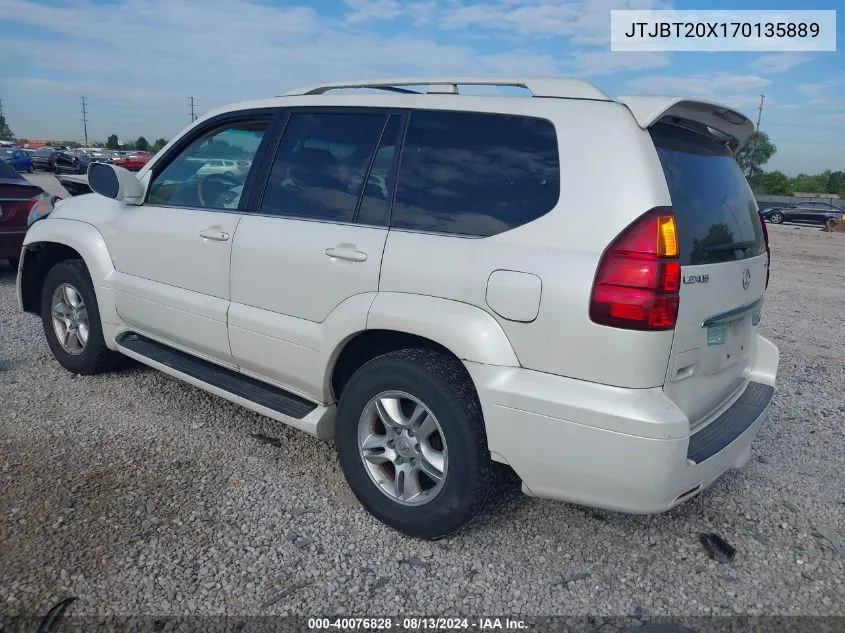 JTJBT20X170135889 2007 Lexus Gx 470