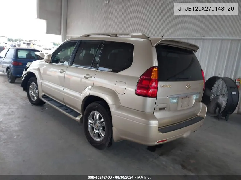 JTJBT20X270148120 2007 Lexus Gx 470