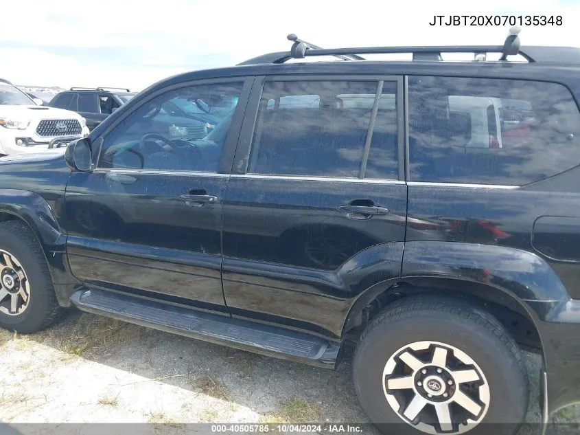 JTJBT20X070135348 2007 Lexus Gx 470