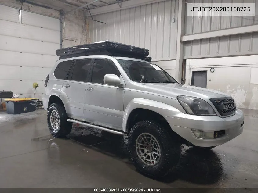 JTJBT20X280168725 2008 Lexus Gx 470