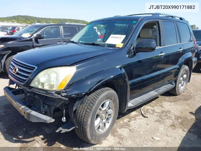 2009 Lexus Gx 470 470 VIN: JTJBT20X990171882 Lot: 40460133