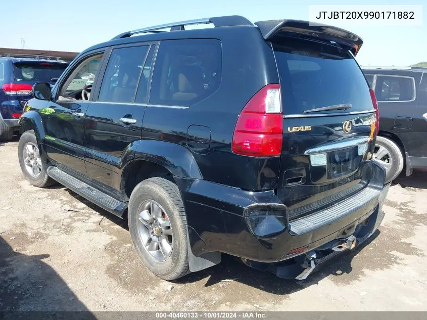 2009 Lexus Gx 470 470 VIN: JTJBT20X990171882 Lot: 40460133