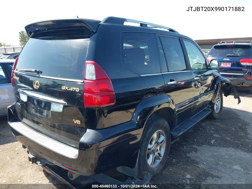 2009 Lexus Gx 470 470 VIN: JTJBT20X990171882 Lot: 40460133