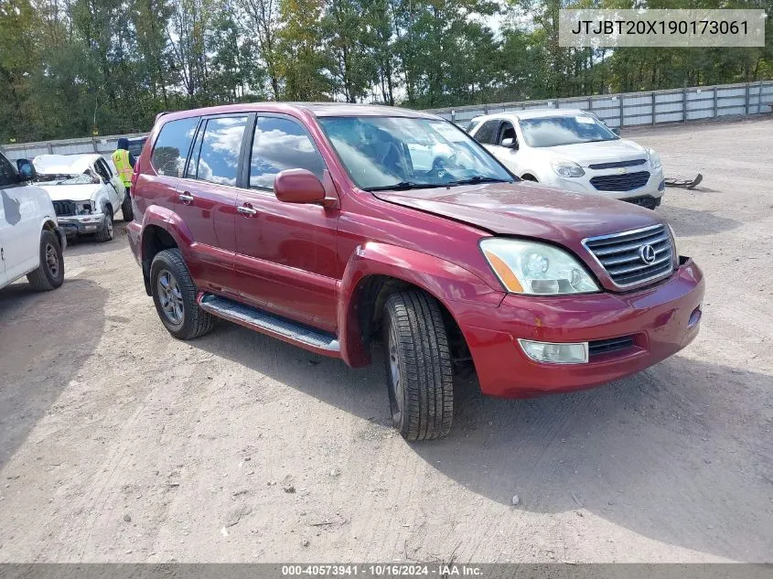 2009 Lexus Gx 470 VIN: JTJBT20X190173061 Lot: 40573941