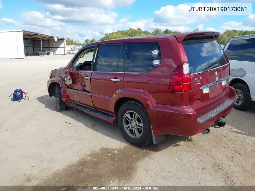 2009 Lexus Gx 470 VIN: JTJBT20X190173061 Lot: 40573941