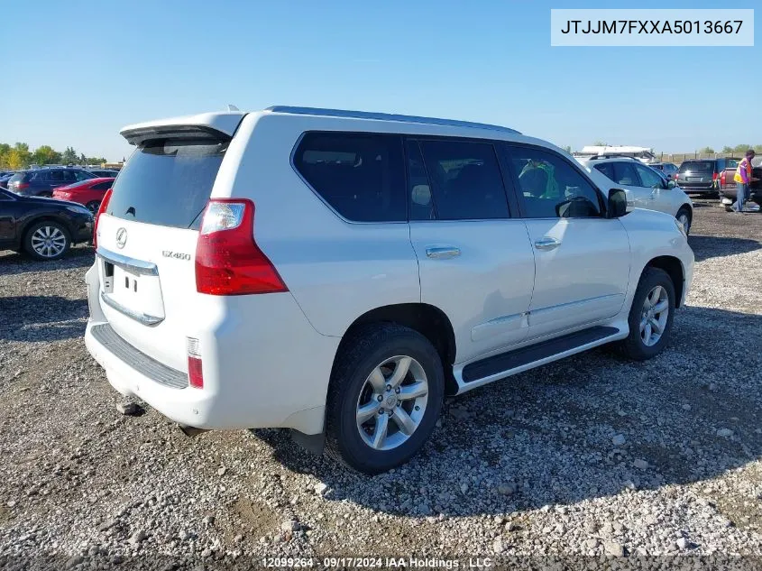 2010 Lexus Gx Premium VIN: JTJJM7FXXA5013667 Lot: 12099264