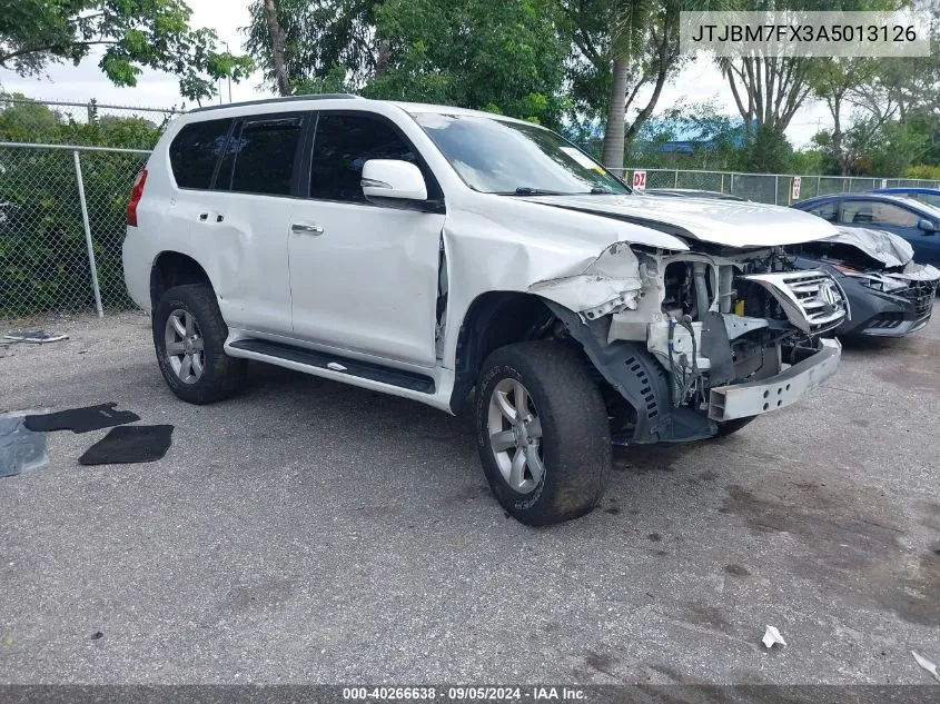 2010 Lexus Gx VIN: JTJBM7FX3A5013126 Lot: 40266638