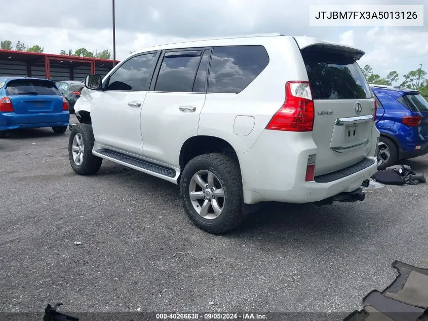 2010 Lexus Gx VIN: JTJBM7FX3A5013126 Lot: 40266638