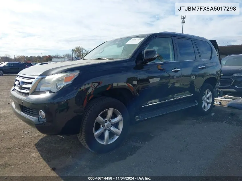 2010 Lexus Gx 460 VIN: JTJBM7FX8A5017298 Lot: 40714458