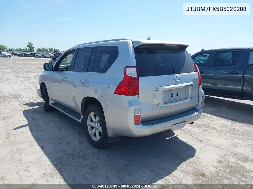 JTJBM7FX5B5020208 2011 Lexus 460