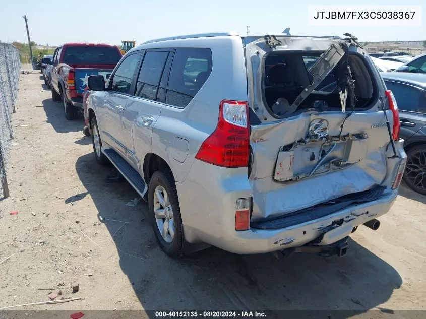 JTJBM7FX3C5038367 2012 Lexus Gx