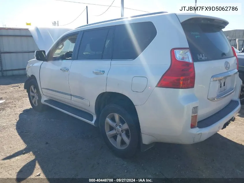 2013 Lexus Gx VIN: JTJBM7FX9D5062786 Lot: 40448708