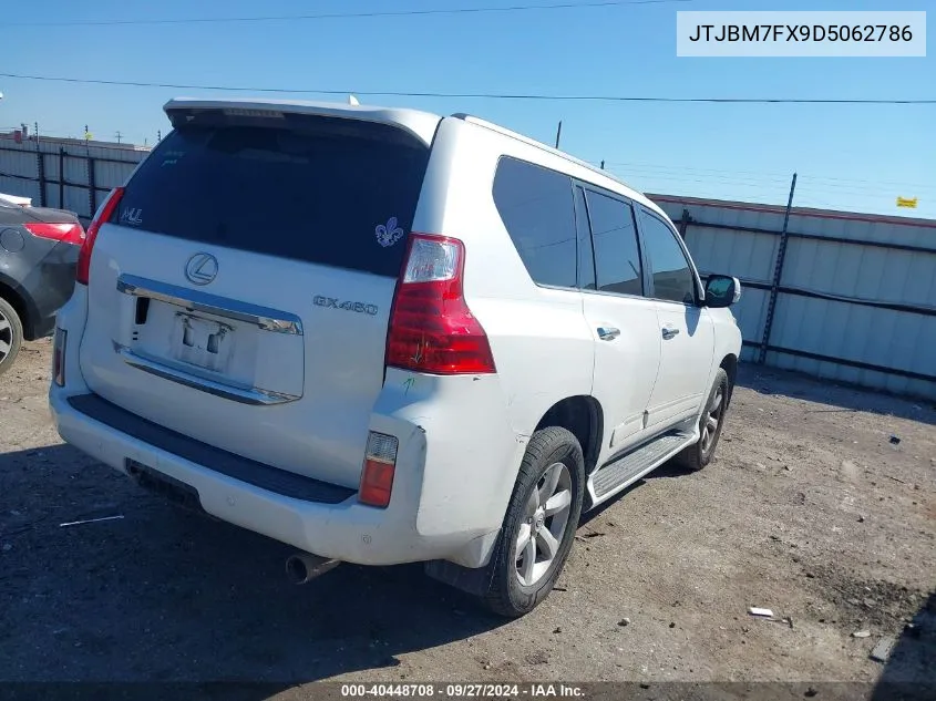 2013 Lexus Gx VIN: JTJBM7FX9D5062786 Lot: 40448708