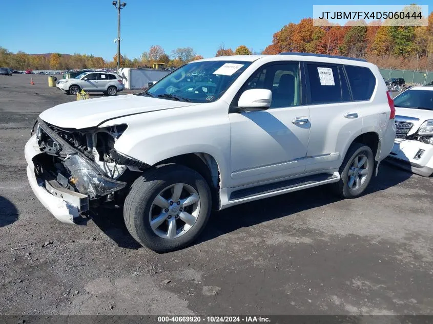 2013 Lexus Gx VIN: JTJBM7FX4D5060444 Lot: 40669920