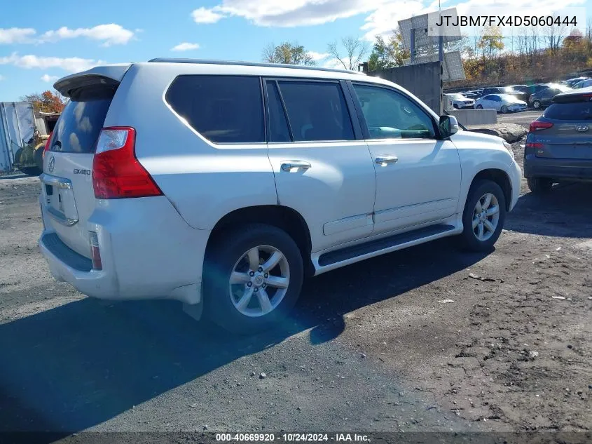 2013 Lexus Gx VIN: JTJBM7FX4D5060444 Lot: 40669920