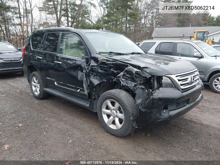 2013 Lexus Gx 460 VIN: JTJBM7FX8D5062214 Lot: 40712576