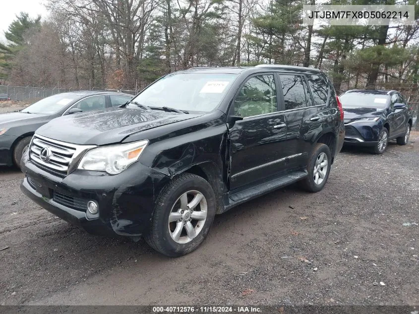 2013 Lexus Gx 460 VIN: JTJBM7FX8D5062214 Lot: 40712576