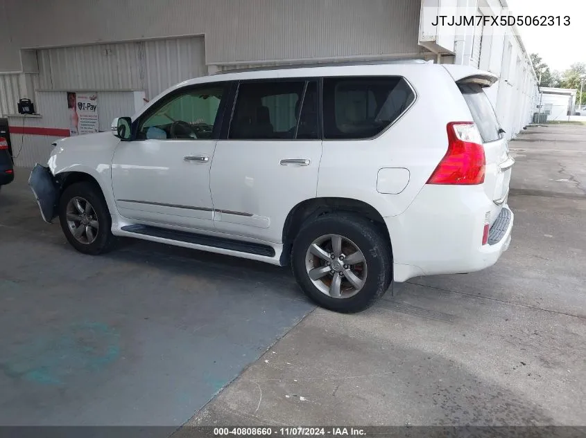 2013 Lexus Gx 460 Premium VIN: JTJJM7FX5D5062313 Lot: 40808660